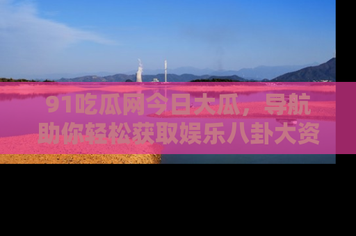 91吃瓜网今日大瓜,导航助你轻松获取娱乐八卦大资讯