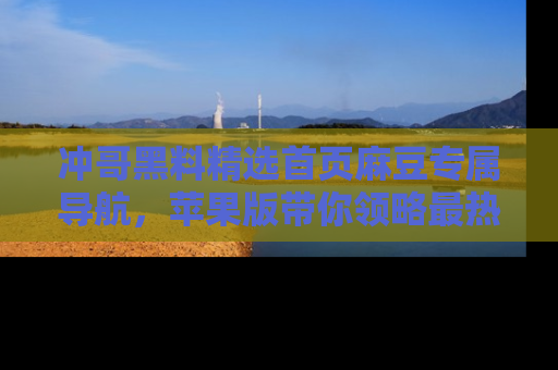 冲哥黑料精选首页麻豆专属导航，苹果版带你领略最热的黑料故事