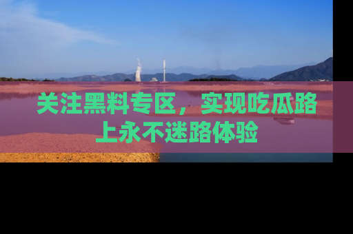 关注黑料专区，实现吃瓜路上永不迷路体验