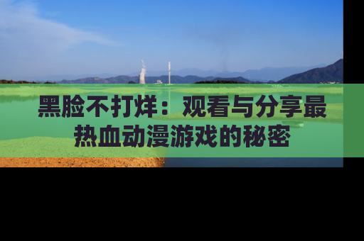 黑脸不打烊：观看与分享最热血动漫游戏的秘密
