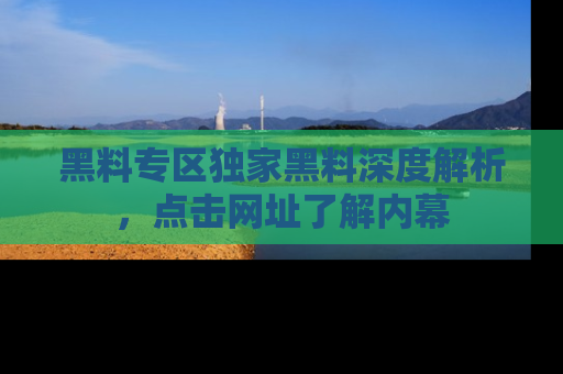 黑料专区独家黑料深度解析,点击网址了解内幕