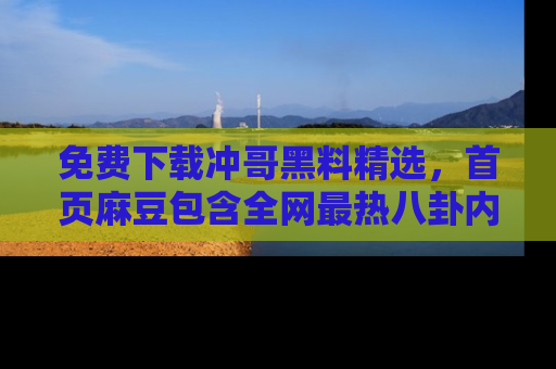 免费下载冲哥黑料精选，首页麻豆包含全网最热八卦内容