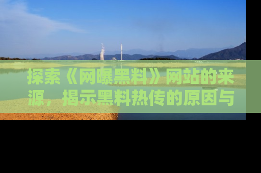 探索《网曝黑料》网站的来源,揭示黑料热传的原因与影响